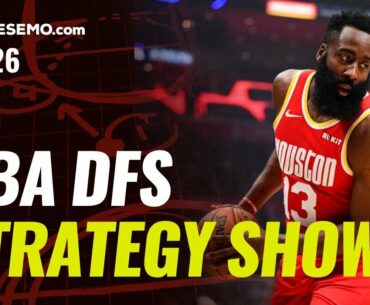 NBA DFS Strategy Show Wednesday 8/26: DraftKings, SuperDraft, FanDuel