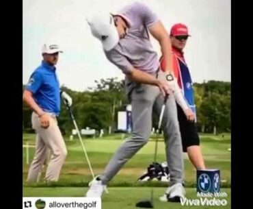 Joaco Niemann slow motion golf swing motivation! #HitTheBall all over the golf