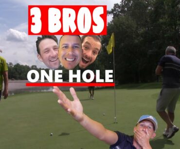 The Virtues Golf Club | Hole 5 | 3 bros 1 hole Golf Vlog | Golf Digest Top 100 Course