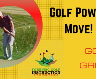 Golf Power Move! | One step to make your strike great| Doc Blade Forensic Golf Instruction