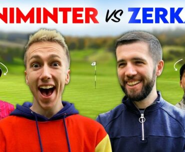SIDEMEN PLAY GOLF! | Miniminter vs Zerkaa with Peter Finch & Seb on Golf