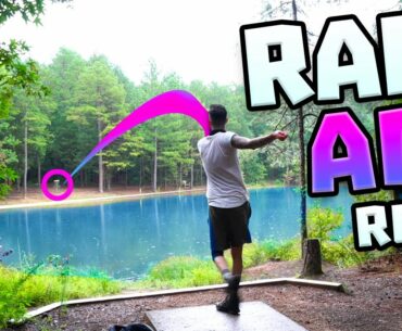 ACE RUNS in THE RAIN // Michael Holt Disc Golf