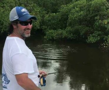 Tarpon fishing with Lunker Dog!