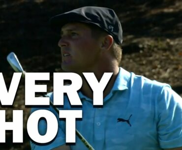 Bryson Dechambeau 3rd Round at the 2020 TOUR Championship | Every Televised Shot