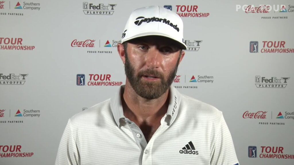 Dustin Johnson Saturday Presser 2020 TOUR Championship ...