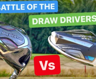 WHICH DRIVER HITS THE STRAIGHTEST GOLF SHOTS | B21 v SIM MAX D