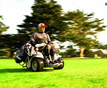 ABDUL NEVAREZ 1 ARM AMPUTEE PARAGOLFER GOLFING & ROLLING PACIFIC GROVE | EXTENDED VERSION