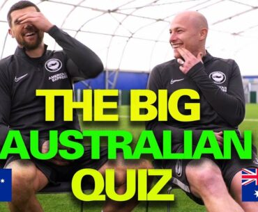 Brighton's Aaron Mooy and Mat Ryan square off in The Big Australian Quiz! | Premier League