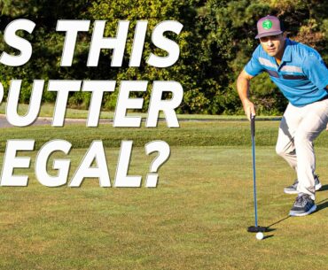 Is This Strange Putter Legal? Straight Shotz Putter Review