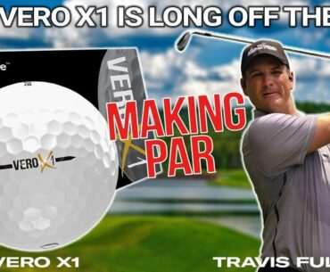 The VERO X1 is long off the TEE - Making Par with Travis Fulton and The VERO X1