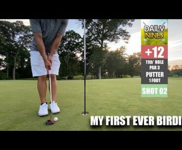 1 FOOT to the HOLE from the TEE! | Daily Nines Golf Vlog