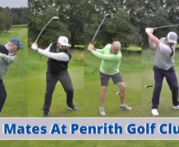 4 Mates Playing Golf At Penrith Golf Club