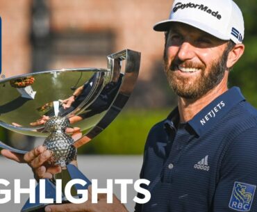 Dustin Johnson’s winning highlights from the 2020 TOUR Championship 2020