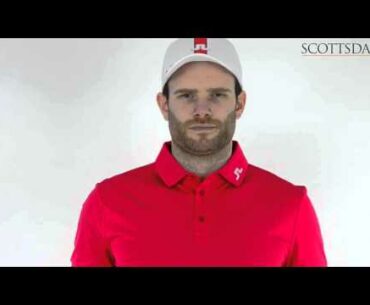 J Lindeberg KV TX Polo Shirt Coral