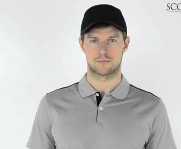 J Lindeberg Bespoken Taped Seam Polo Shirt Ash