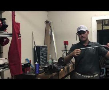 HOW TO RE-SHAFT A GOLF CLUB  |  Reshaft and regrip clubs