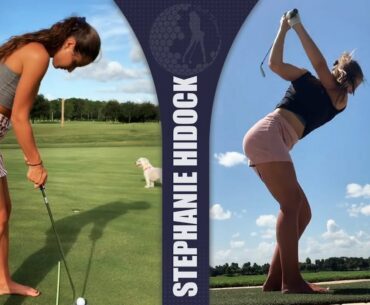 FRIDAY FIRE: What a Golf Swing from Stephanie Hidock | Steph | Golf Swing 2020