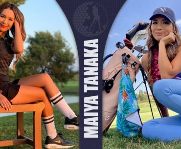 Pro golfer Maiya Tanaka | Golf Swing 2020