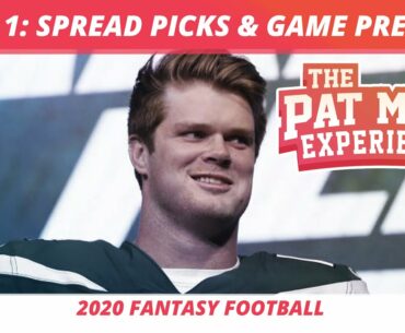 2020 Week 1 Picks Against The Spread, NFL Game Previews, Survivor Picks, Cust Corner Mini + Giveaway