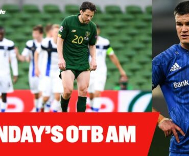 OTB AM | Ireland reaction Kenny Cunningham, Gary Breen, Stephen Ward, rugby with Quinlan, Djokovic