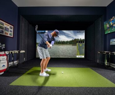 Gary Woodland's Full Swing Simulator & Virtual Green