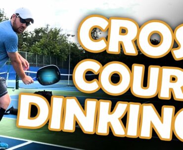 Here's how you can DOMINATE with cross-court dinking!