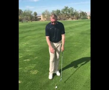 2 Tee Drill Promotes Ball First Striking