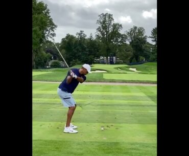 Tiger Woods at Winged Foot GC - US Open 2020