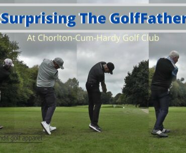 Surprising The GolfFather at Chorlton-Cum-Hardy Golf Club