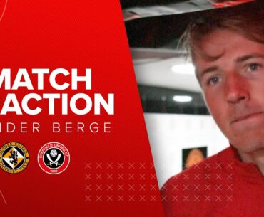 Sander Berge | Sheffield United v Dundee United post match interview