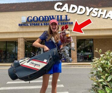 We THRIFTED Some CRAZY Golf Gear!!