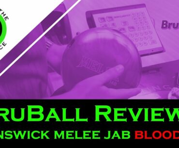 TruBallReviews Brunswick Melee Jab Blood Red Ball Review