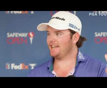 Harry Higgs: Second round Flash interview 2020 Safeway Open