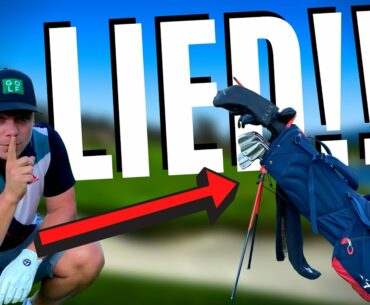 I LIED ABOUT THESE NEW GOLF CLUBS!!! (FULL SET GIVEAWAY!)