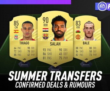 FIFA 21 NEW CONFIRMED SUMMER TRANSFERS & RUMOURS! w/ SALAH, BALE, THIAGO & MORE!