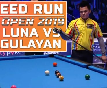 Speed Run: Jeffrey de Luna vs Alex Pagulayan US Open 2019