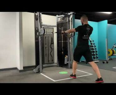 Standing Cable Row - Pronated to Neutral Grip