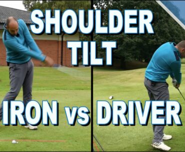 SHOULDER TILT - IRON V'S DRIVER