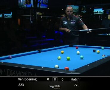 8-BALL | Shane VAN BOENING vs Dennis HATCH | 2019 US Open 8-Ball Championship