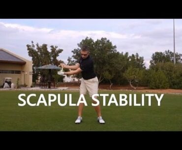 Scapula Stability in Golf Swing