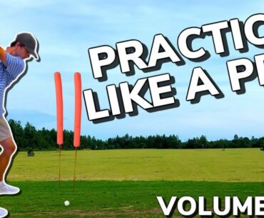 Practice Like A Pro: Vol 2. Driving Range Grind Sesh! Bryan Bros Golf