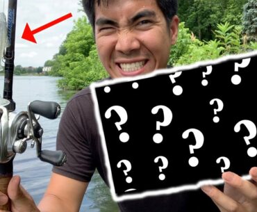 MYSTERIOUS Box of Lures Catches a TON of Fish!!! (EPIC FISHING CHALLENGE)