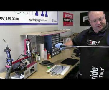 Golf Fit - How to Re-Shaft a Golf Club