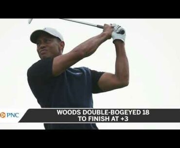 Tiger Woods' Double-Bogey On 18 Sours U.S. Open Start At Winged Foot