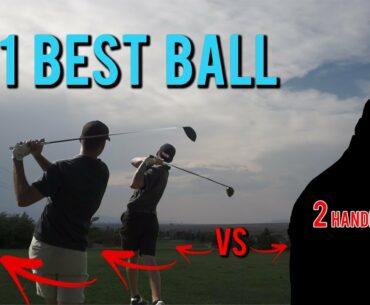 3v1 Best Ball | Can We Beat 2 Handicap Golfer!?
