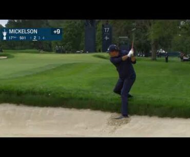 2020 U.S. Open: Phil Mickelson Hits Flop From Rough With a ... 3-wood?!