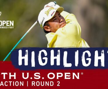 2020 U.S. Open Highlights, Round 2: Late Action