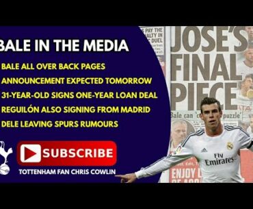 GARETH BALE IN THE MEDIA: "Deal of the Decade!" Spurs Sign Bale on a One-Year Loan: EXCITING TIMES!