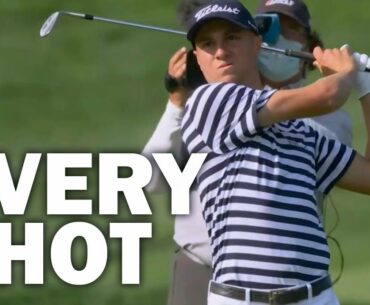 Justin Thomas 2nd Round at the 2020 US Open | Every Televised Shot