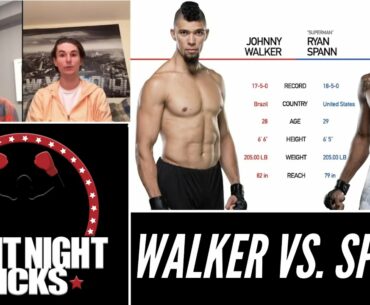 UFC Fight Night: Johnny Walker vs. Ryan Spann Prediction